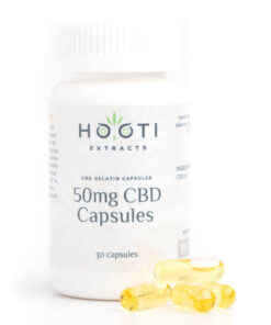 Hooti Extracts 50mg CBD Capsules