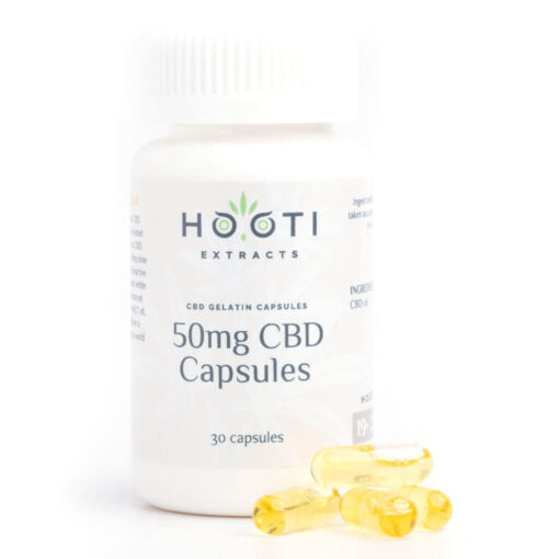 Hooti Extracts 50mg CBD Capsules